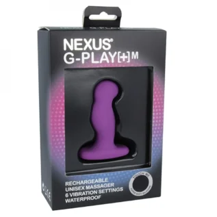 Alternative view of Масажер простати з вібрацією Nexus G-Play Plus M PURPLE