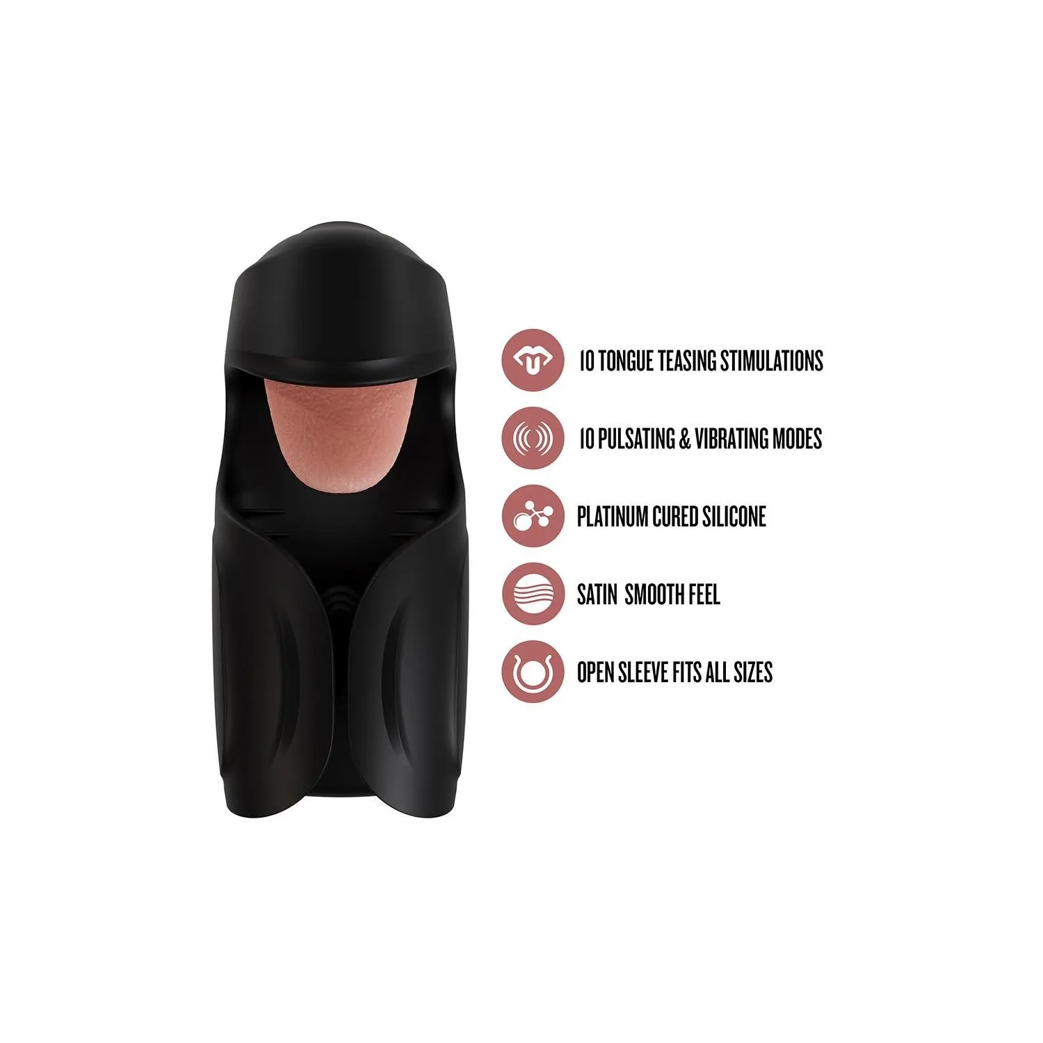 Мастурбатор Blush M for Men з вібрацією, 14.6 см 7 Мастурбатор Blush M for Men з вібрацією, 14.6 см - Зображення 5