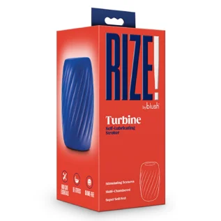 Мастурбатор Blush Rize, що самозмазується, синій, 10.1 см 11 Мастурбатор Blush Rize, що самозмазується, синій, 10.1 см - Зображення 5