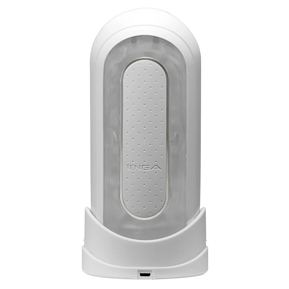 Мастурбатор нереалістичний із вібрацією Tenga Flip Zero білий 3 Мастурбатор нереалістичний із вібрацією Tenga Flip Zero білий