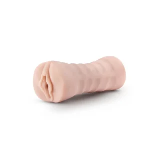 Мастурбатор-вагіна Blush Enlust Destini з віброкулею, бежевий, 11.5 см - Зображення 3