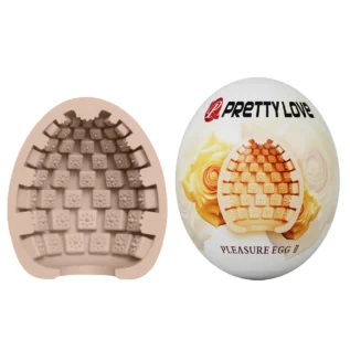 Alternative view of Мастурбатор яйце Pretty Love Pleasure Egg бежевий