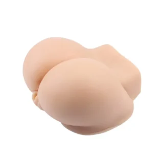 Мастурбатор напівторс з вібрацією кібершкіра Chisa Man Q Tori's Plump Ass With Vag, тілесний - Зображення 4