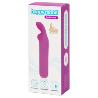 Alternative view of Міні вібратор Happy Rabbit Rechargeable Bullet Purple