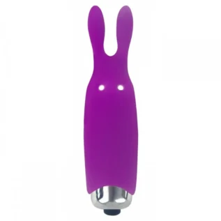 Мінівібратор у вигляді кролика Adrien Lastic Pocket Vibe Rabbit фіолетовий