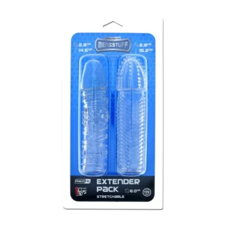 Набір рельєфних насадок Dream Тoys MenzStuff Extender Pack прозорі