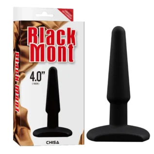 Плаг анальний Chisa Black Mont силікон, чорний