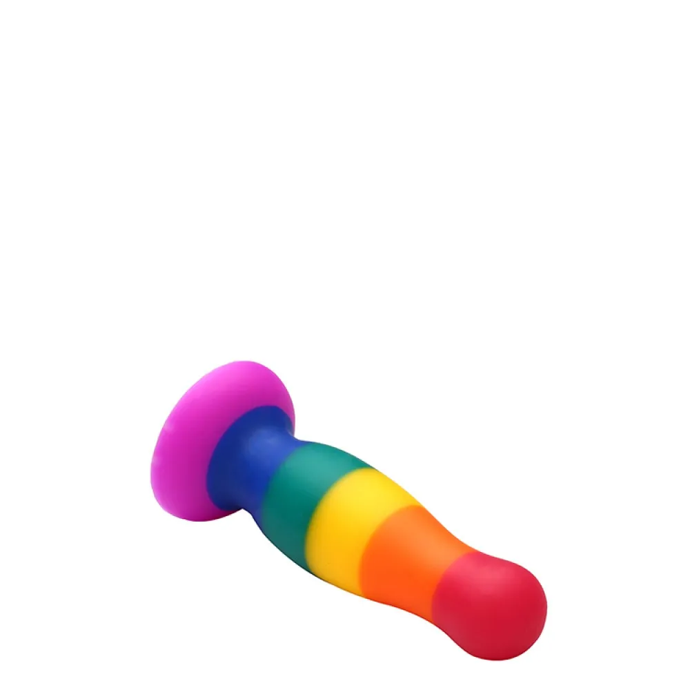 Райдужний анальний затор Dream Toys Colourful Love Plug 4 Райдужний анальний затор Dream Toys Colourful Love Plug - Зображення 2