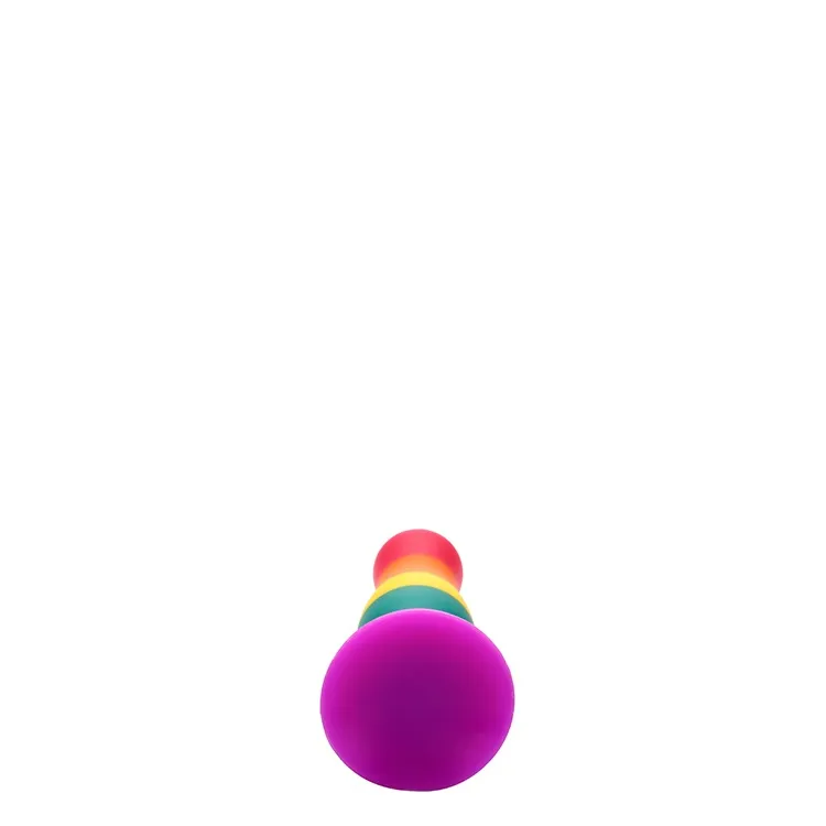 Райдужний анальний затор Dream Toys Colourful Love Plug 5 Райдужний анальний затор Dream Toys Colourful Love Plug - Зображення 3