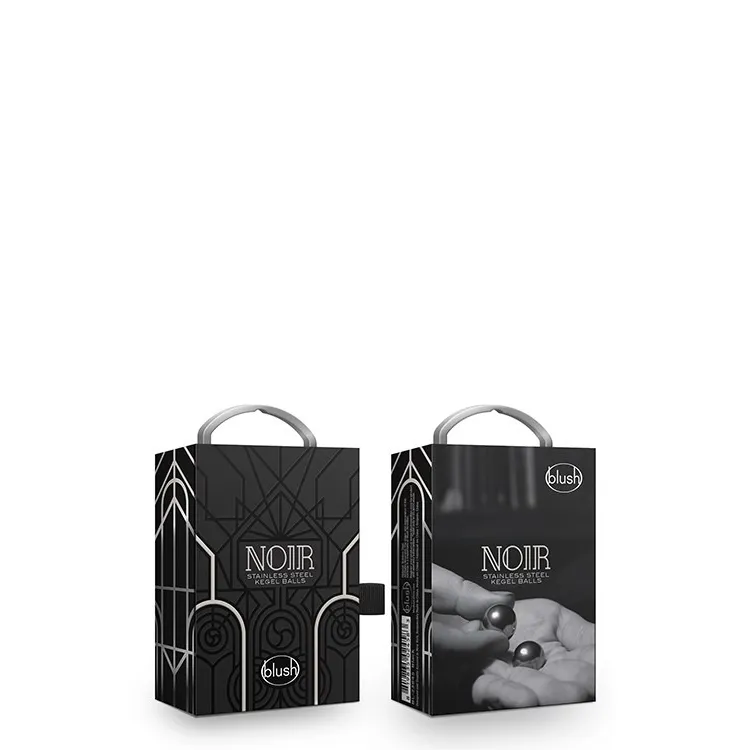 Кулі Кегеля металеві NOIR STAINLESS STEEL KEGEL BALLS 7 Кулі Кегеля металеві NOIR STAINLESS STEEL KEGEL BALLS - Зображення 5