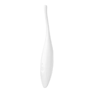 Вібратор-смарт із цілеспрямованою стимуляцією Satisfyer Twirling Joy, білий - Зображення 3