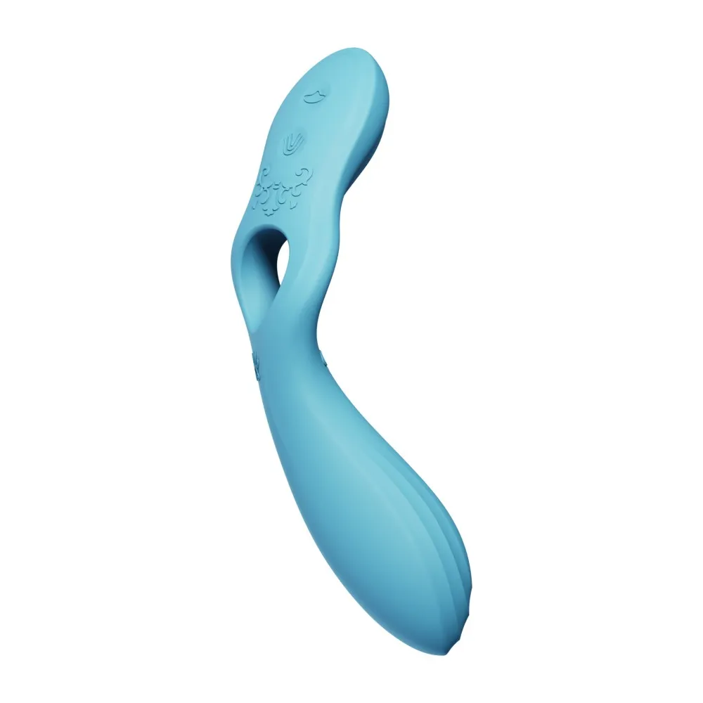 Смарт-вібратор для пар Zalo Jessica Set з Управлінням з телефону і пультом BLUE 8 Смарт-вібратор для пар Zalo Jessica Set з Управлінням з телефону і пультом BLUE - Зображення 6