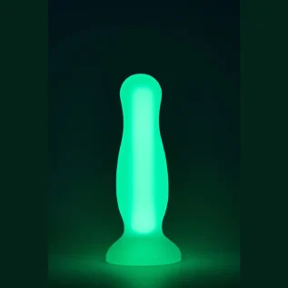 Анальна люмінесцентна пробка Dream Toys RADIANT Glow In The Dark зелена, S