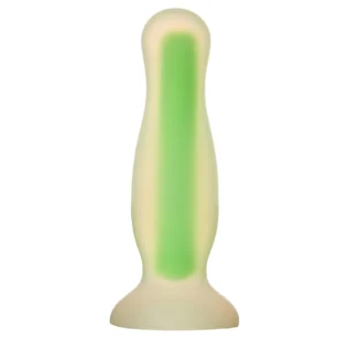 Alternative view of Анальна люмінесцентна пробка Dream Toys RADIANT Glow In The Dark зелена, S
