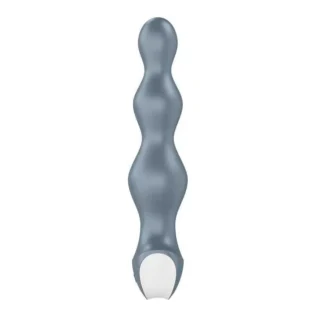 Анальна пробка з вібрацією Satisfyer Lolli-Plug 2 сіра - Зображення 4
