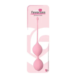 Вагінальні кульки DreamToys ALL TIME FAVORITES 60 гр. із зміщеним центром ваги, рожеві