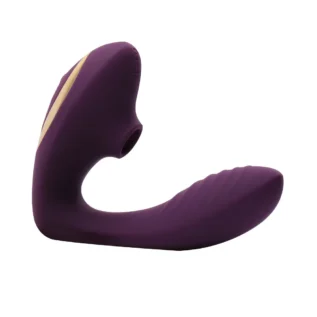 Alternative view of Вакуумний вібратор для пар Chisa Didi Double Orgasm, фіолетовий