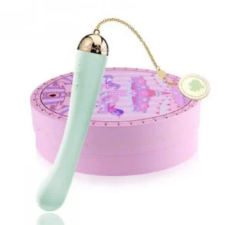 Alternative view of Вібратор для точки G з підключенням до телефону ZALO Momoko Melon Green