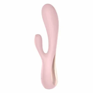 Alternative view of Вібромасажер кролик SATISFYER MONO FLEX з підключенням до додатку, рожевий