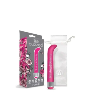 Вібратор Buzzed G-spot Vibe, яскраво-рожевий, 17,7 см 8 Вібратор Buzzed G-spot Vibe, яскраво-рожевий, 17,7 см - Зображення 3