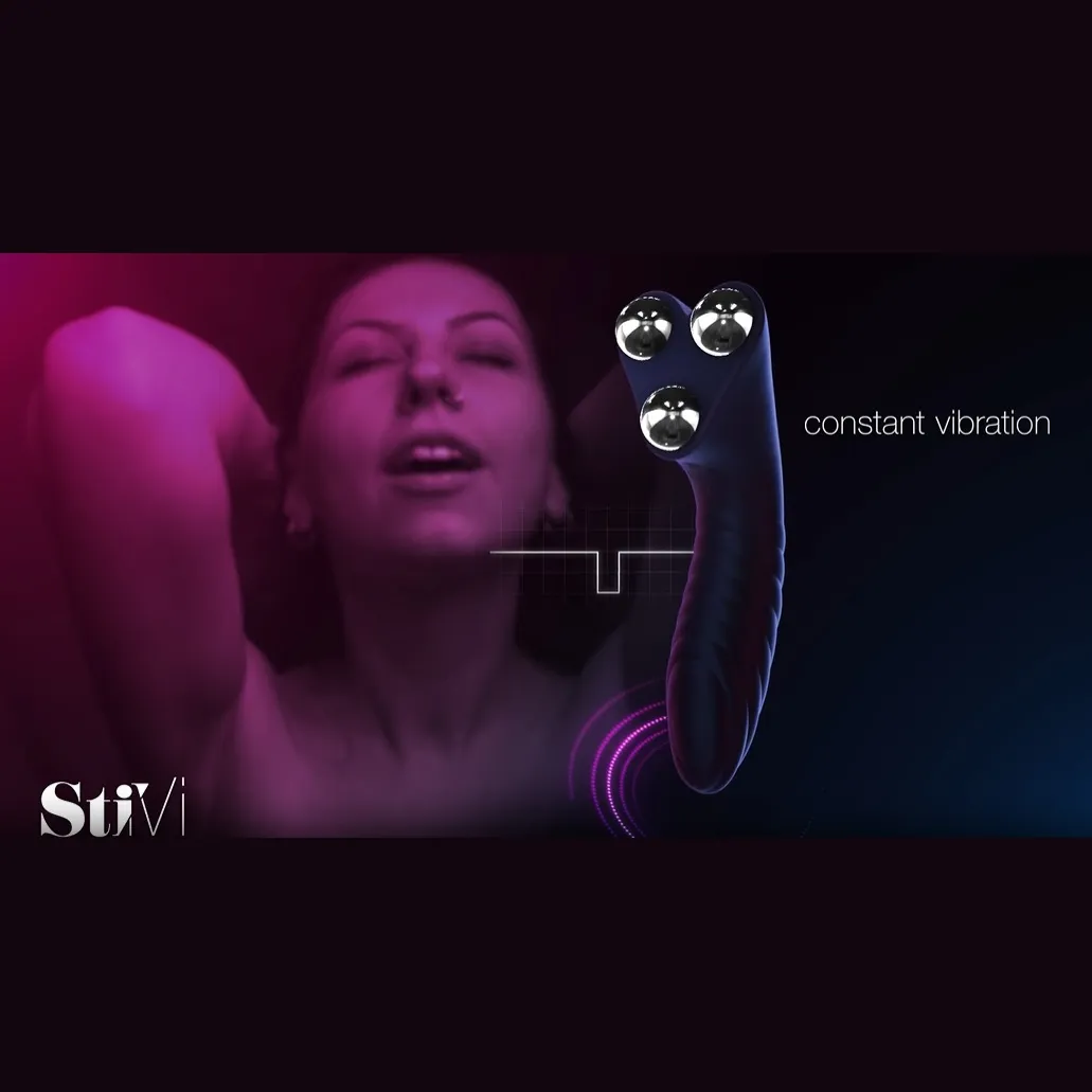 Вібратор для пар StiVi - The Real Threat Partner Vibrator - Black 13 Вібратор для пар StiVi - The Real Threat Partner Vibrator - Black - Зображення 11