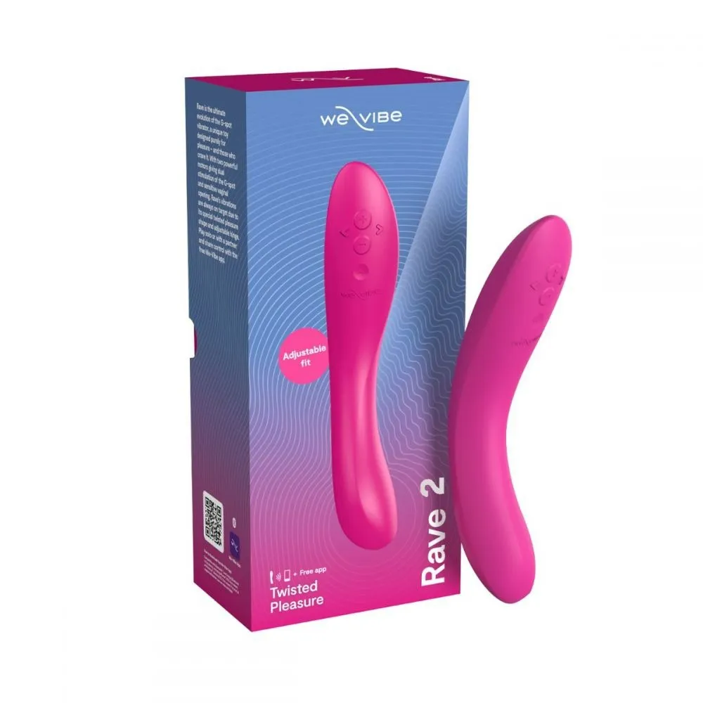 Вібратор для точки G Rave 2 We-Vibe, силіконовий, рожевий, 19.3 х 3 см 3 Вібратор для точки G Rave 2 We-Vibe, силіконовий, рожевий, 19.3 х 3 см