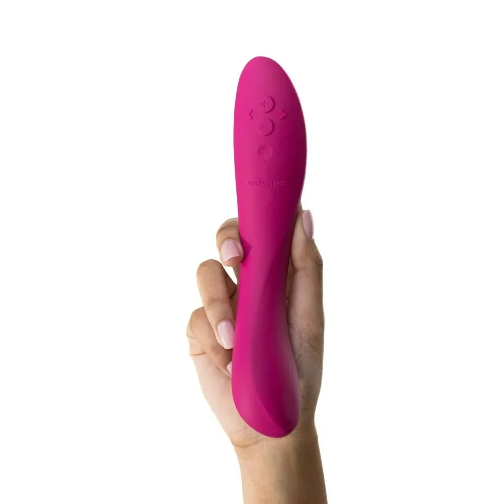Вібратор для точки G Rave 2 We-Vibe, силіконовий, рожевий, 19.3 х 3 см 9 Вібратор для точки G Rave 2 We-Vibe, силіконовий, рожевий, 19.3 х 3 см - Зображення 7