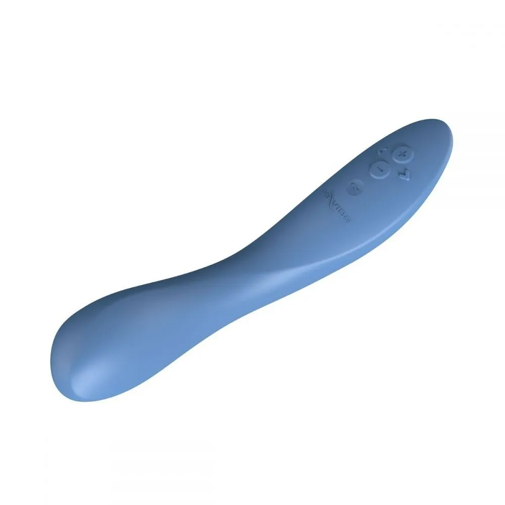 Вібратор для точки G Rave 2 We-Vibe, силіконовий, синій, 19.3 х 3 см 8 Вібратор для точки G Rave 2 We-Vibe, силіконовий, синій, 19.3 х 3 см - Зображення 6