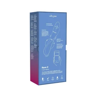 Вібратор для точки G Rave 2 We-Vibe, силіконовий, синій, 19.3 х 3 см 29 Вібратор для точки G Rave 2 We-Vibe, силіконовий, синій, 19.3 х 3 см - Зображення 13