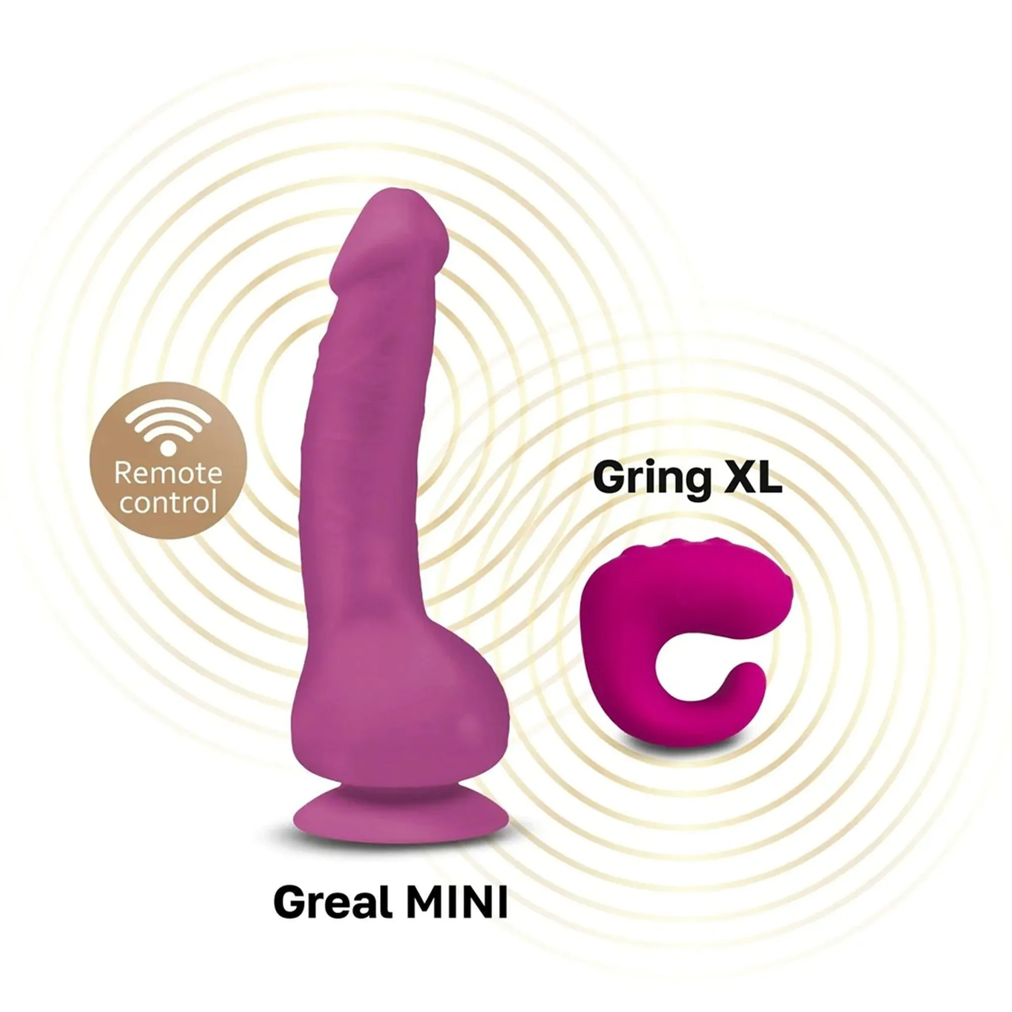 Вібратор реалістичний на присосці Greal Mini Gvibe, фіолетовий, 18 х 3 см 6 Вібратор реалістичний на присосці Greal Mini Gvibe, фіолетовий, 18 х 3 см - Зображення 4