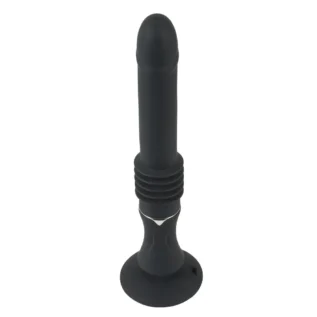 Вібратор із фрикціями реалістичний на присосці You2Toys чорний, 28.5 х 3.2 см