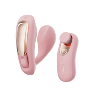 Вібратор в трусики з дистанційним керуванням Qingnan No.6 Wireless Control Beige, рожевий