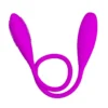 Вібратор із силікону для подвійної стимуляції Pretty Love Snaky Vibe фуксія 2 Зображення Вібратор із силікону для подвійної стимуляції Pretty Love Snaky Vibe фуксія