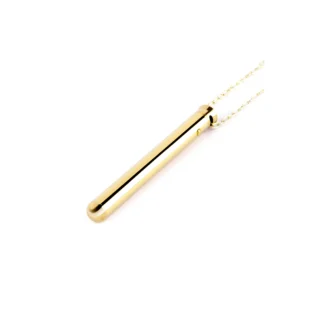 Віброкуля на ланцюжку Le Wand NECKLACE VIBE, металевий, золотий - Зображення 3