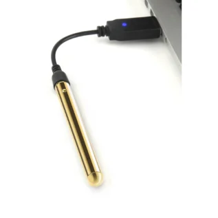 Віброкуля на ланцюжку Le Wand NECKLACE VIBE, металевий, золотий - Зображення 6