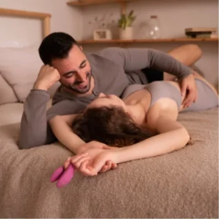Інноваційний смарт вібратор We Vibe Sync 2 Rose для пари, рожевий - Зображення 4