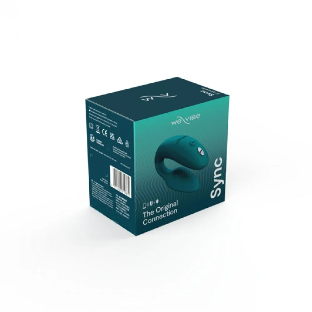 Інноваційний смарт-вібратор We Vibe Sync 2 Velvet Green для пари, зелений 3 Інноваційний смарт-вібратор We Vibe Sync 2 Velvet Green для пари, зелений