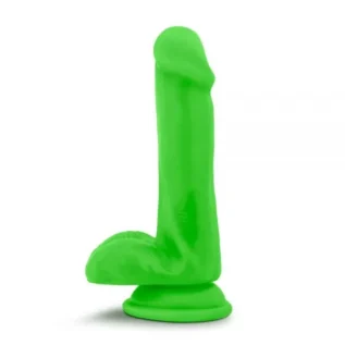 Alternative view of T331187 фалоімітатор з подвійною щільністю NEO ELITE COCK W. BALLS NEON GREEN