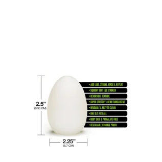 МАСТУРБАТОР ЯЙЦЕ HAPPY ENDING RINSE AND REPEAT WHACK PACK EGG - Зображення 4