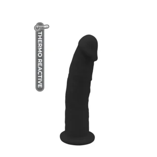Фалоімітатор термоактивний REAL LOVE 6, Black