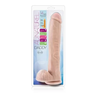Alternative view of Фалоімітатор гігант кібершкіра au NATUREL DADDY 14INCH SENSA FEEL