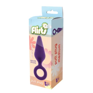 Alternative view of Анальний затор Dream Toys FLIRTS PULL PLUG MEDIUM PURPLE