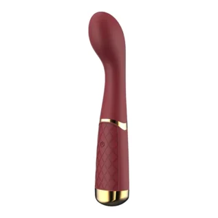 Вібратор для точки G Dream toys Romance Lucy, марсаловий, 19.5 х 3.8 см