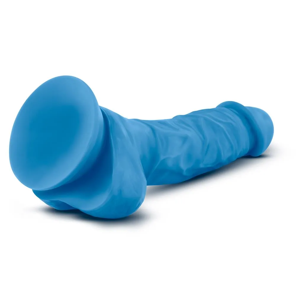 Фалоімітатор з подвійною щільністю NEO 7.5 INCH COCK W. BALLS BLUE 6 Фалоімітатор з подвійною щільністю NEO 7.5 INCH COCK W. BALLS BLUE - Зображення 4
