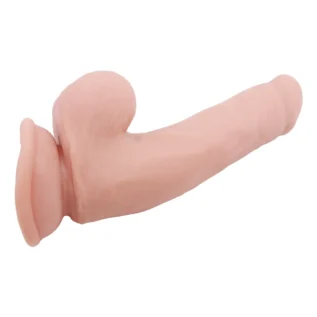 Фалоімітатор реалістичний Chisa T-skin ReaL Bottomless Pleasure з мошонкою на присосці - Зображення 5