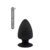 Термоактивна анальна пробка PREMIUM SILICONE PLUG S BLACK