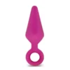 Зображення Анальний плаг Luxe CANDY RIMMER LARGE FUCHSIA