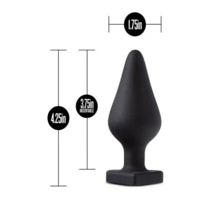 Анальна пробка TEMPTASIA FUCK ME BUTT PLUG BLACK - Зображення 3