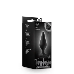 Alternative view of Анальна пробка TEMPTASIA SPANK ME BUTT PLUG BLACK