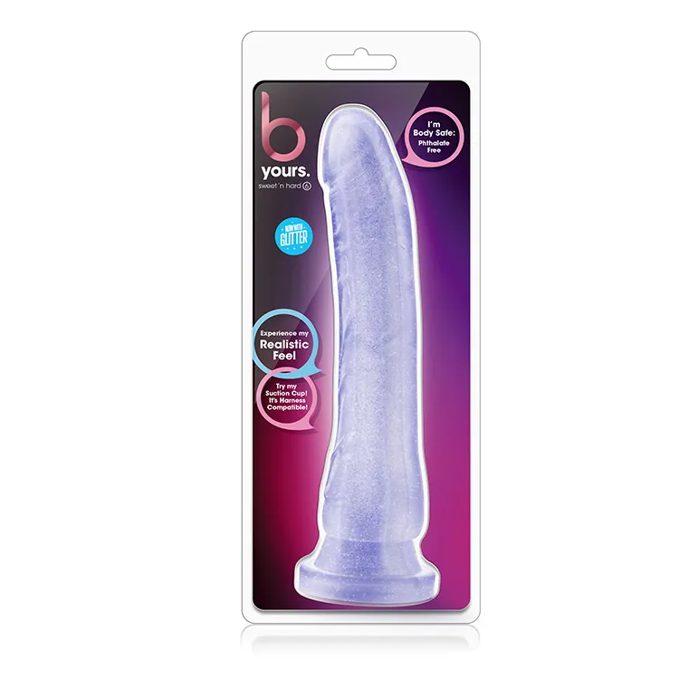Фалоімітатор B yours SWEET N HARD 6 CLEAR 4 Фалоімітатор B yours SWEET N HARD 6 CLEAR - Зображення 2
